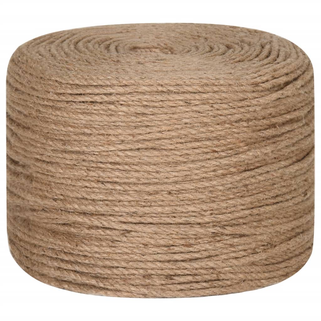 VidaXL Seil, 50 m lang, 6 mm dick, Jute