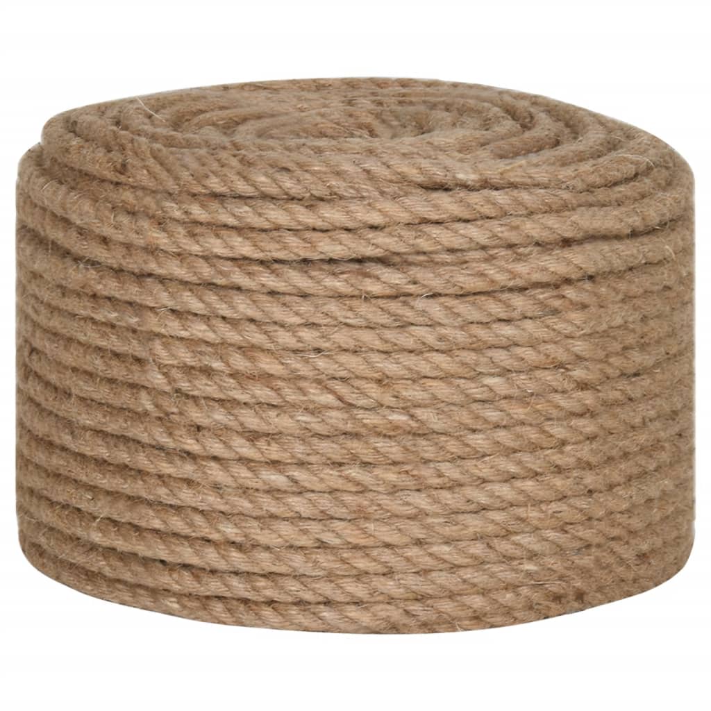 VidaXL Seil, 25 m lang, 12 mm dick, Jute