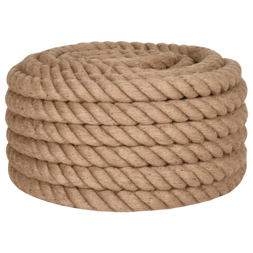 VidaXL Seil, 5 m lang, 36 mm dick, Jute