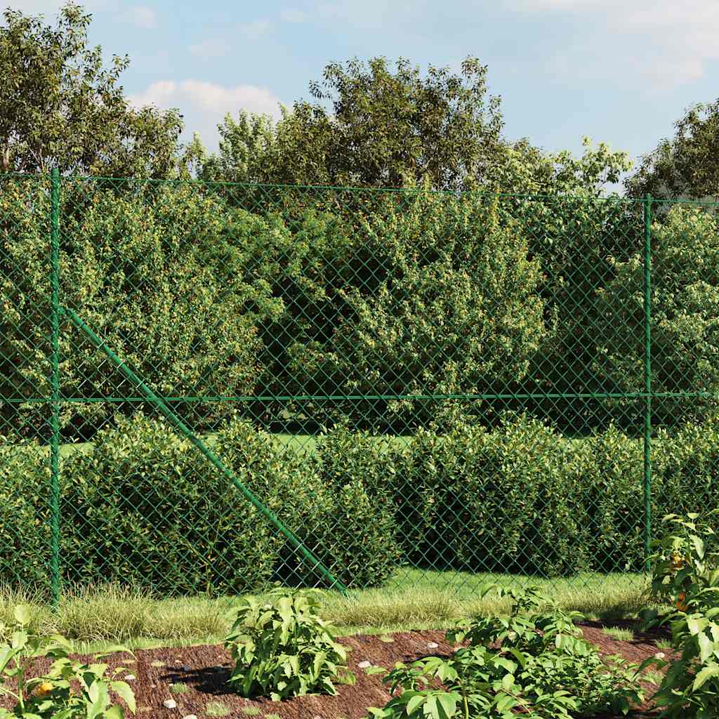 Vidaxl gaashek 1,6x10 m groen