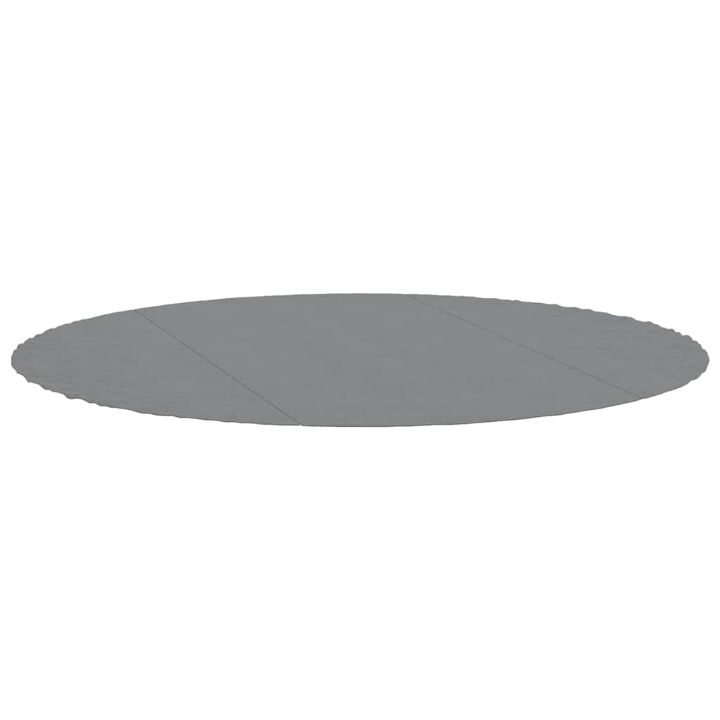 VidaXL Schwimmbad-Bodenplane ø306 cm Polyester-Geotextil Hellgrau