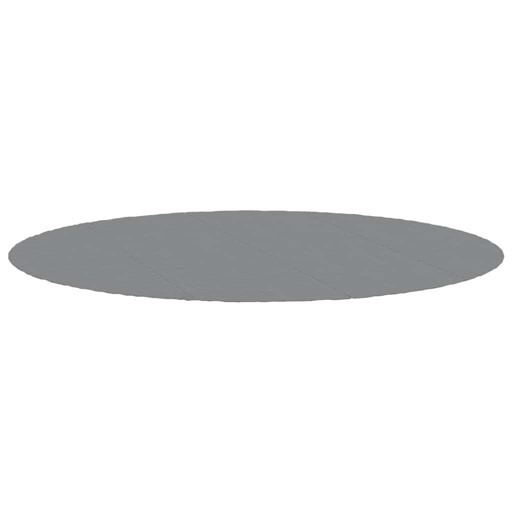 VidaXL Pool Boden Ø500 cm Polyester Geotextil Hellgrau