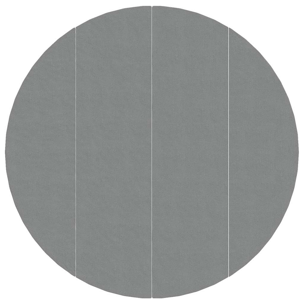 VidaXL Pool Boden Ø500 cm Polyester Geotextil Hellgrau