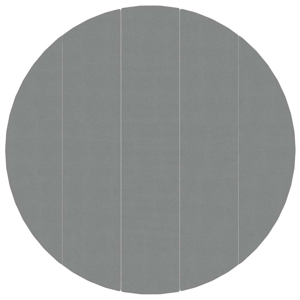 VidaXL Pool Boden Ø550 cm Polyester Geotextil Hellgrau