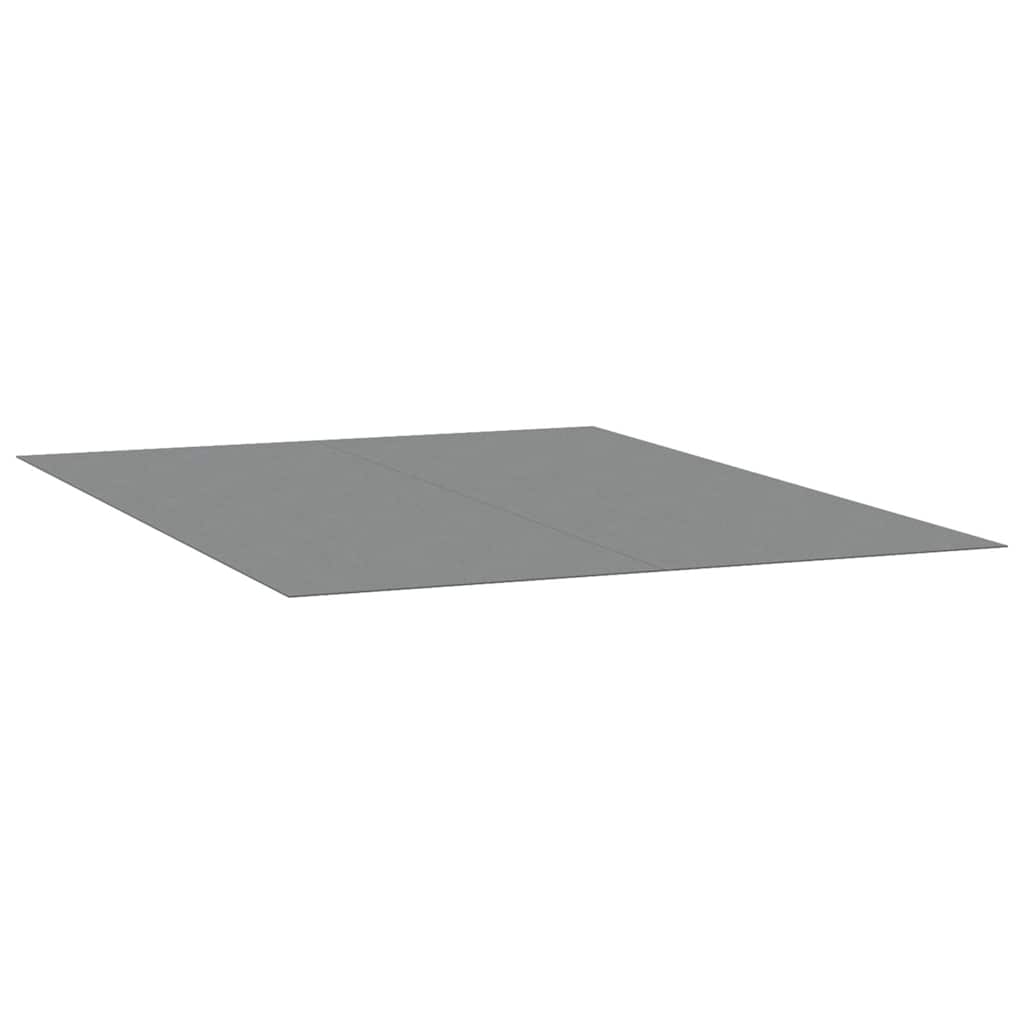 Vidaxl zwembadgrondzeil 300x220 cm polyester geotextiel lichtgrijs