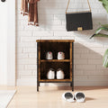 Vidaxl -Schuhschrank 38x35x50 cm Ausstattung mit montierten Montagehalterungen