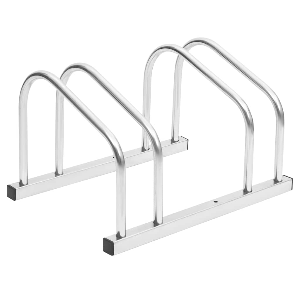 VidaXL Fahrradträger für 2 Fahrräder, verzinkter Stahl
