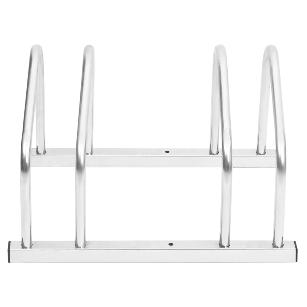 VidaXL Fahrradträger für 2 Fahrräder, verzinkter Stahl
