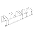 Vidaxl -Fahrradregal für 5 Fahrräder galvanizer Stahl