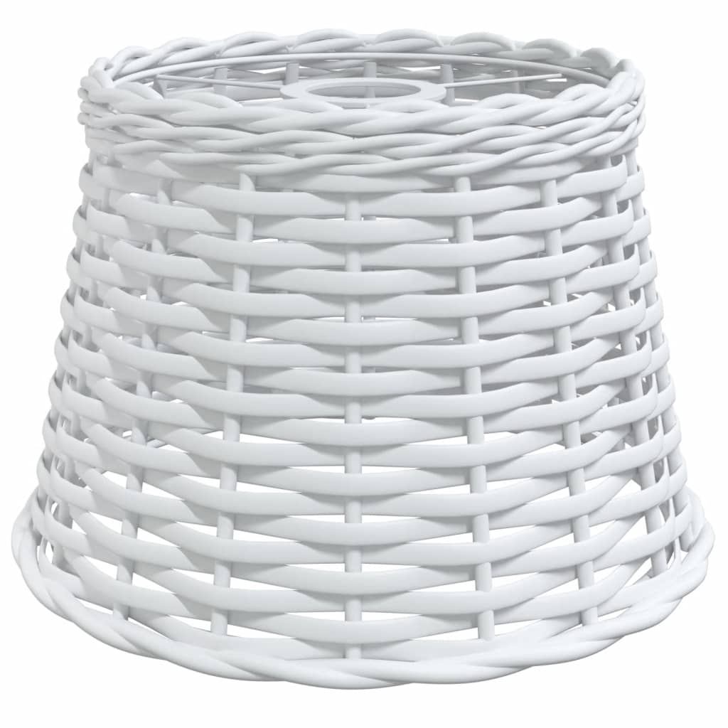 Vidaxx Decklampe Treasures Ø25x17 cm Korbgeflecht Weiß