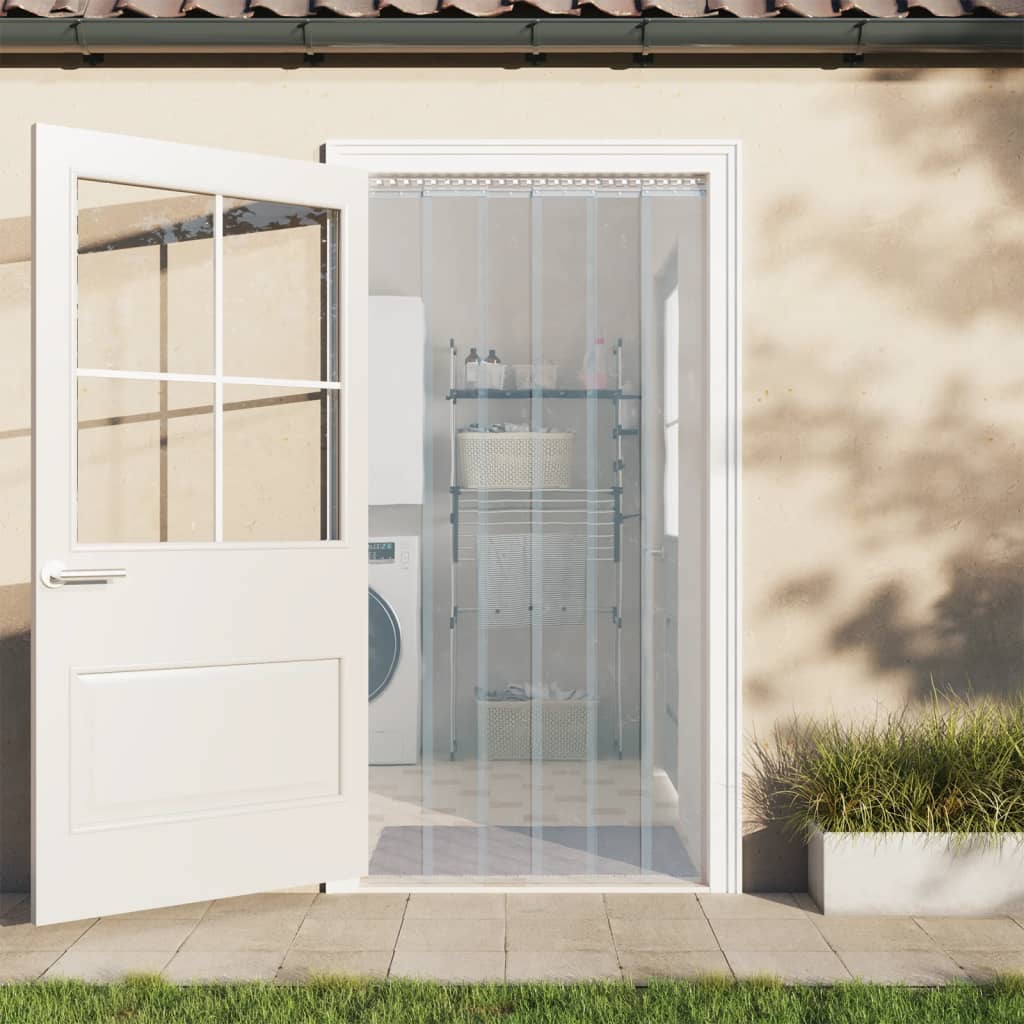 VidaXL Türvorhang 200 x 1,6 mm, 10 m, PVC, transparent