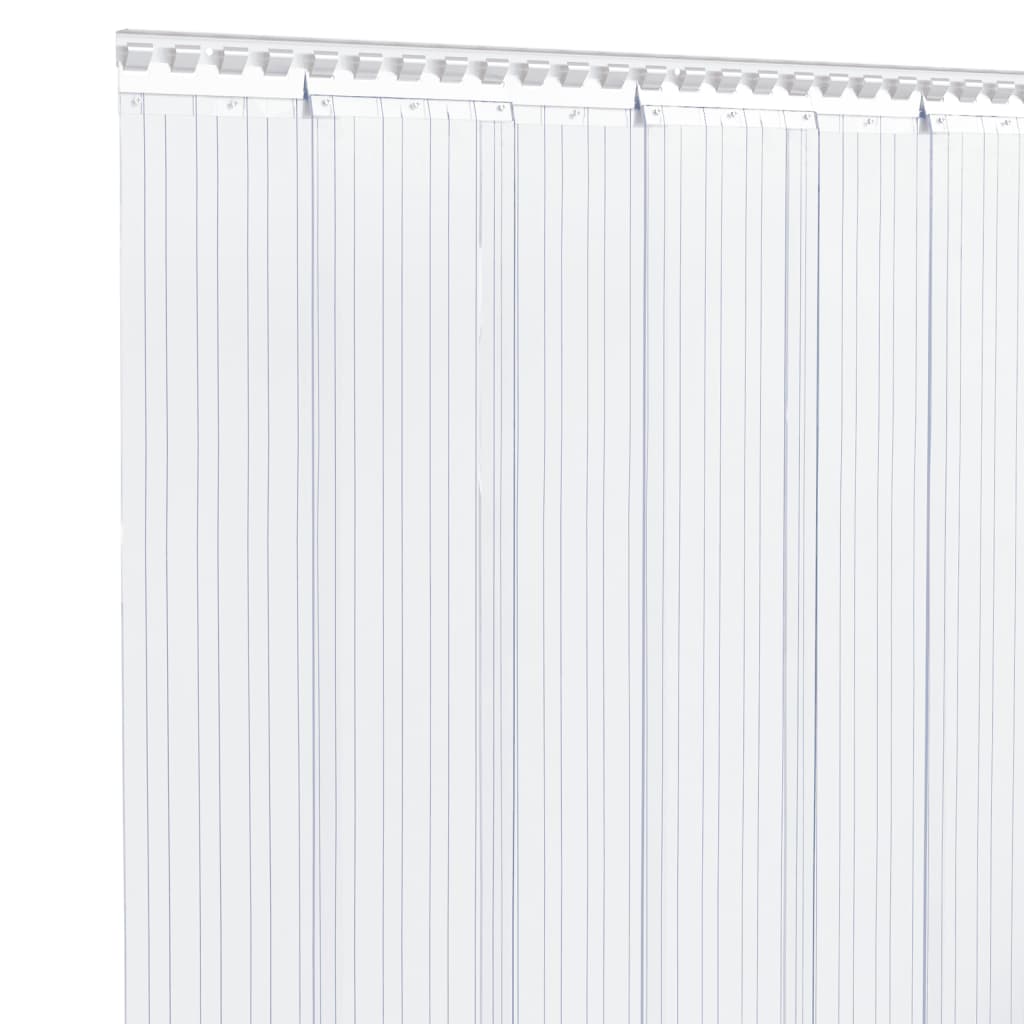 Vidaxxl -Türvorhang 300x2,6 mm 10 m PVC transparent