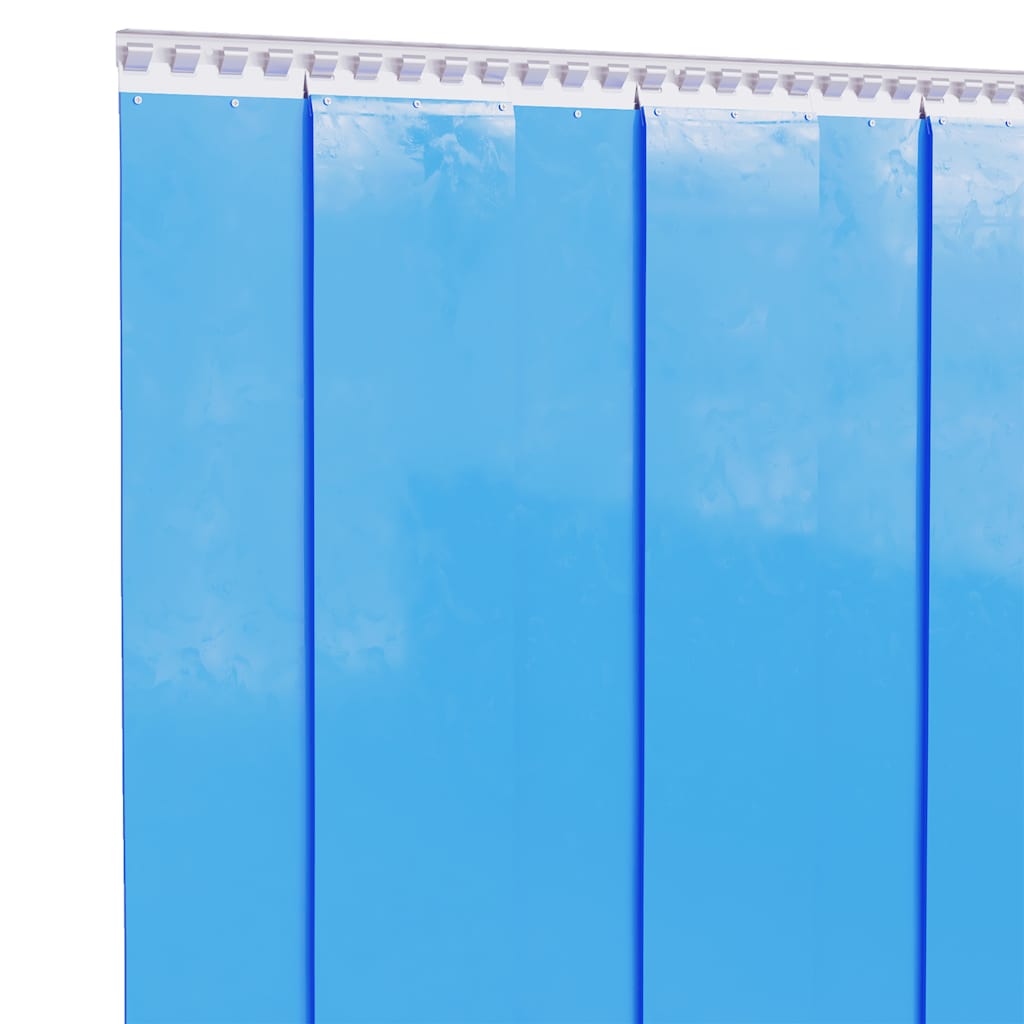 Vidaxx Türvorhang 200 x 1,6 mm 50 m PVC Blau