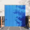 Vidaxxl -Türvorhang 300x2,6 mm 10 m PVC Blau