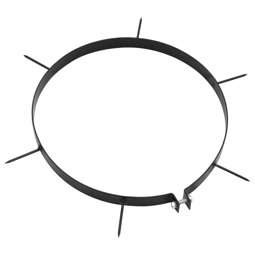 Vidaxl beluchtingsklemmen 5 st met spikes ø 30 cm ijzer