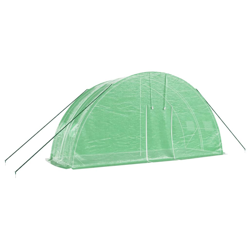 Vidaxx Gartengewächshaus mit Stahlrahmen 12 m² 6x2x2,85 m