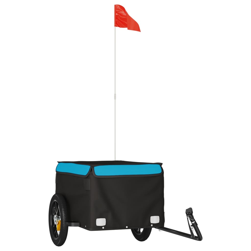Vidaxl Fahrradanhänger 30 kg Anforderungen schwarz und blau