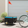 Vidaxl Fahrradanhänger 30 kg Anforderungen schwarz und blau
