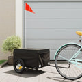 Vidaxx Fahrradanhänger 30 kg Eisenschwarz