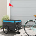 Vidaxl Fahrradanhänger 30 kg Anforderungen schwarz und blau