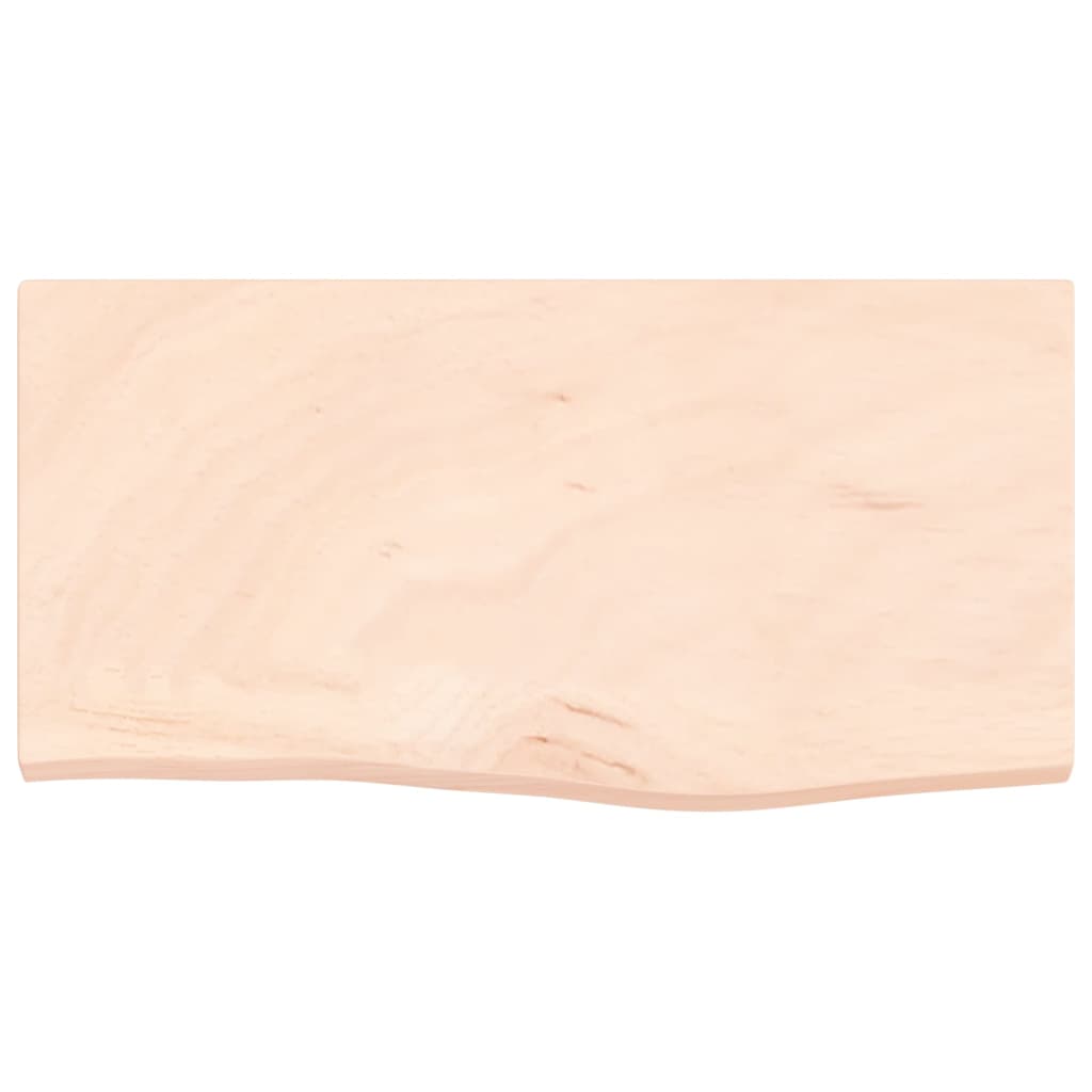 VidaXL Waschtischplatte 60x30x2 cm unbehandeltes Massivholz