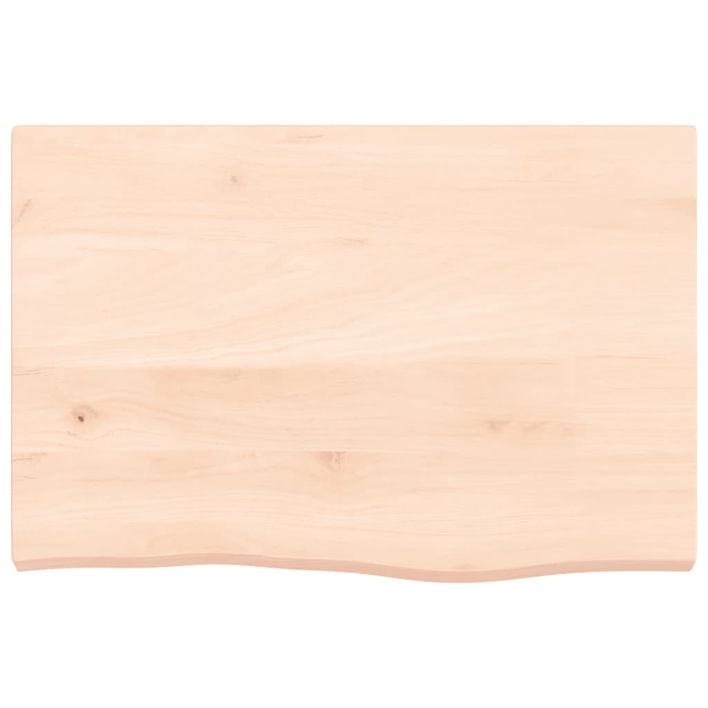 VIDAXL WASCHBLATTT 60x40x (2-4) cm unbehandeltes festes Holz