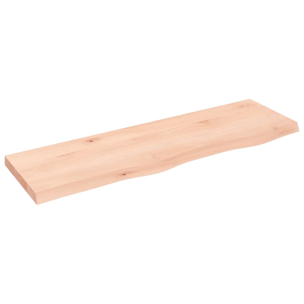 VIDAXL Waschtisch 100x30x (2-4) cm Unbehandeltes Festholz