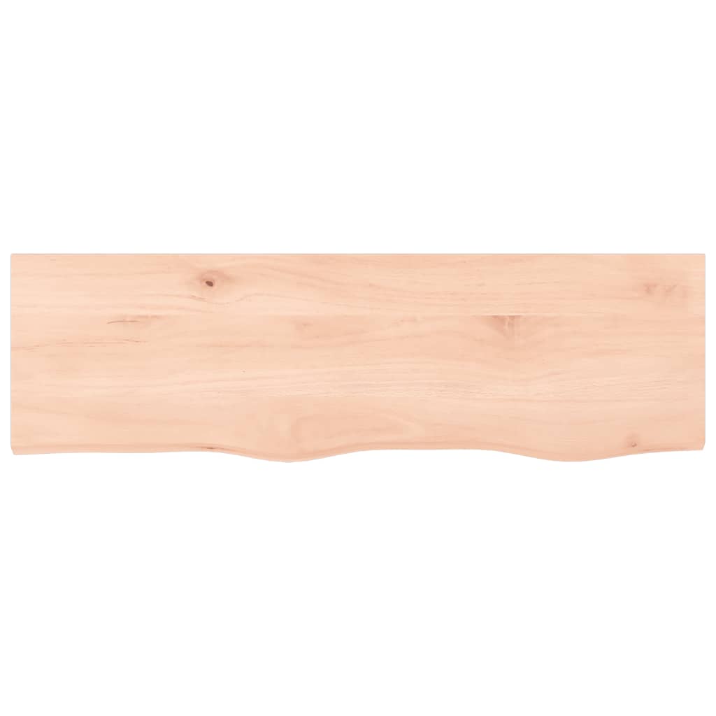VIDAXL Waschtisch 100x30x (2-4) cm Unbehandeltes Festholz