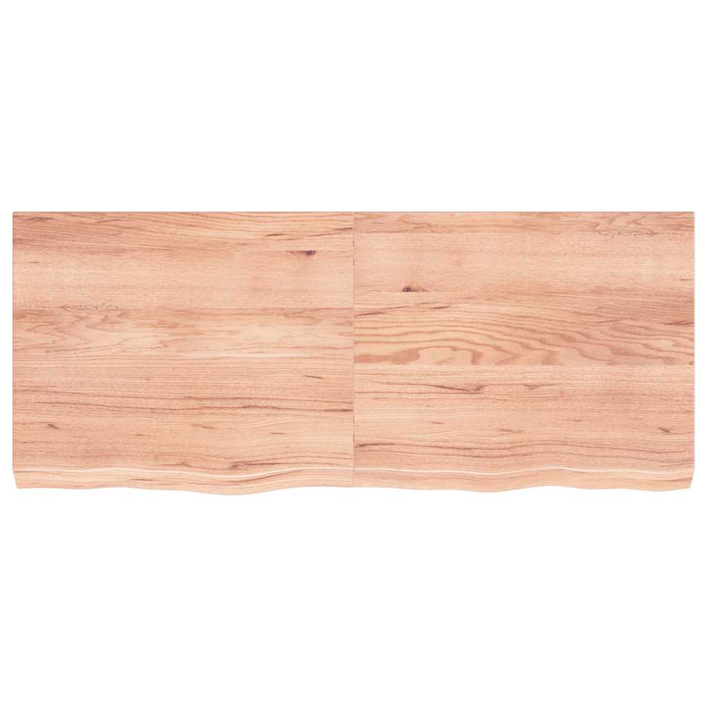 VIDAXL WASHBAIN-Blatt 120x50x (2-6) CM Behandlungsmatten massiv Holz hellbraun