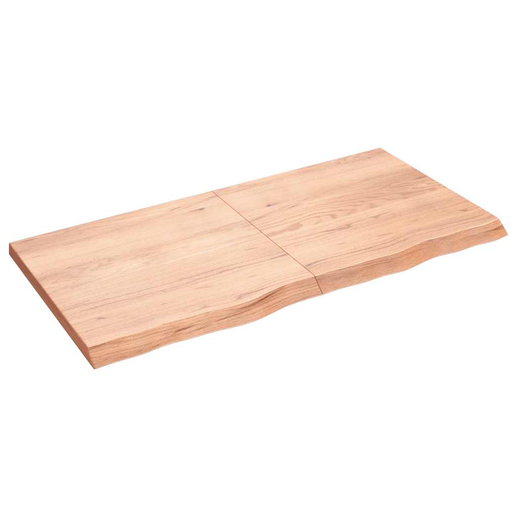 VIDAXL WASHBAIN-Blatt 120x60x (2-4) CM Behandlungsmatten massiv Holz hellbraun