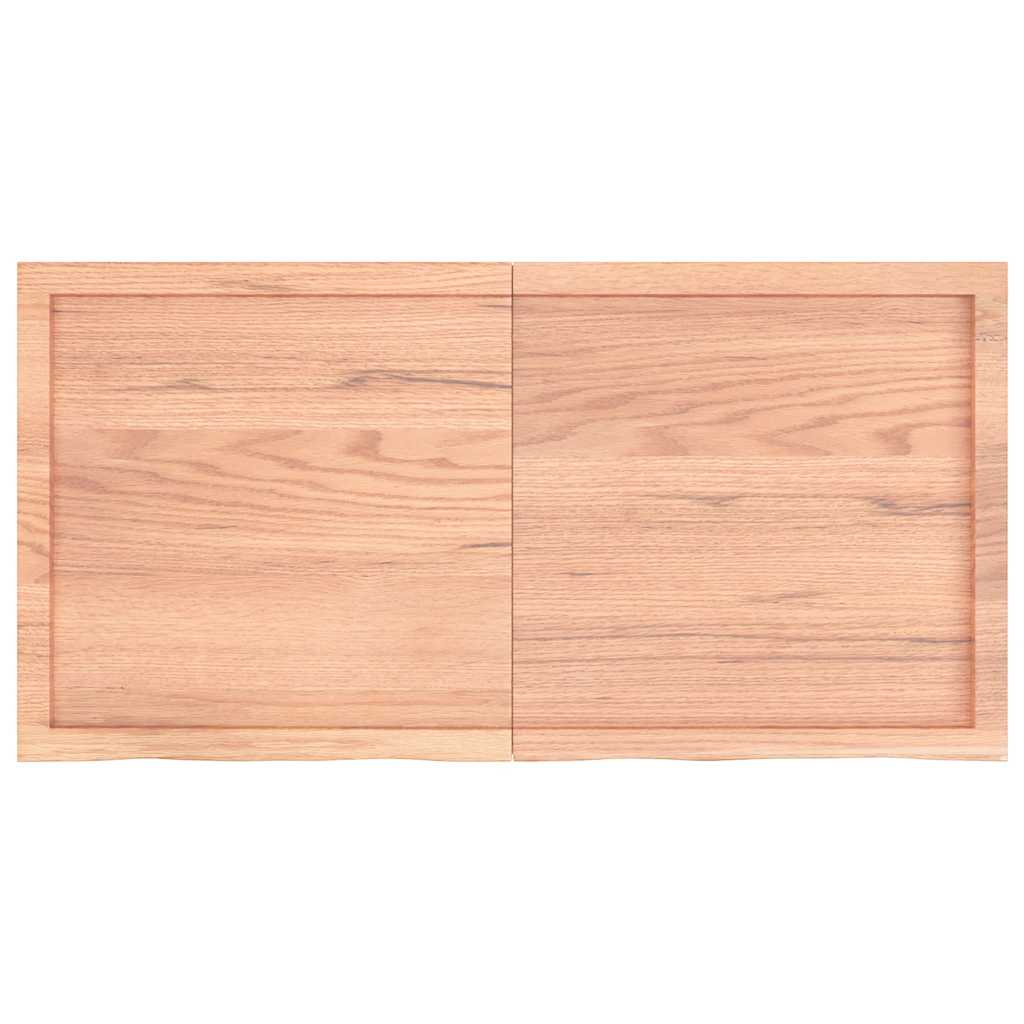 VIDAXL WASHBAIN-Blatt 120x60x (2-4) CM Behandlungsmatten massiv Holz hellbraun