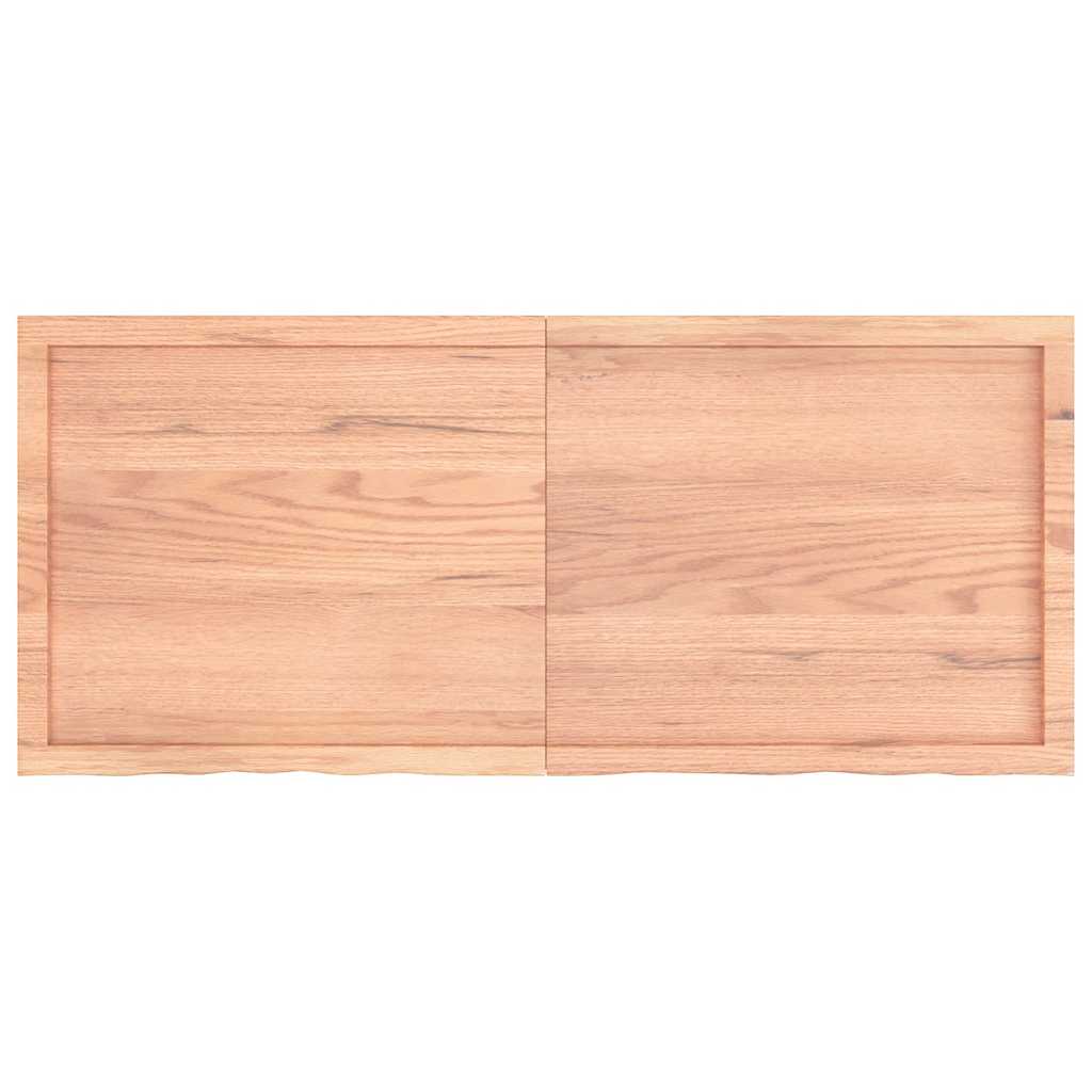 VIDAXL WASHBAIN-Blatt 140x60x (2-4) cm behandelt massiv Holz hellbraun