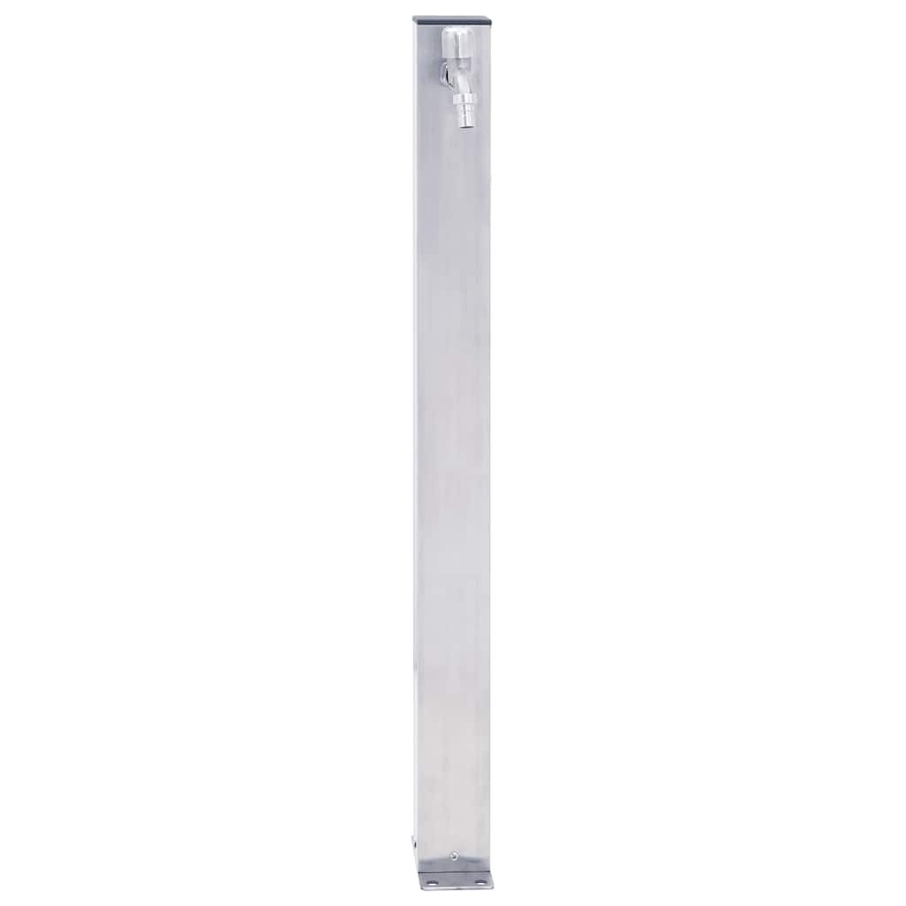 VidaXL Quadratische Wassersäule 40 cm Edelstahl