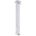 VidaXL Quadratische Wassersäule 100 cm Edelstahl