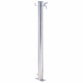VidaXL Wassersäule rund 60 cm Edelstahl