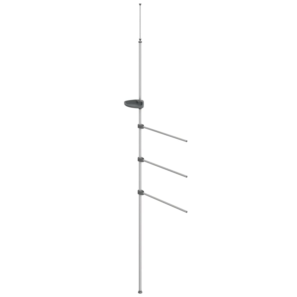 VidaXL Handtuchhalter 47x280 cm Aluminium
