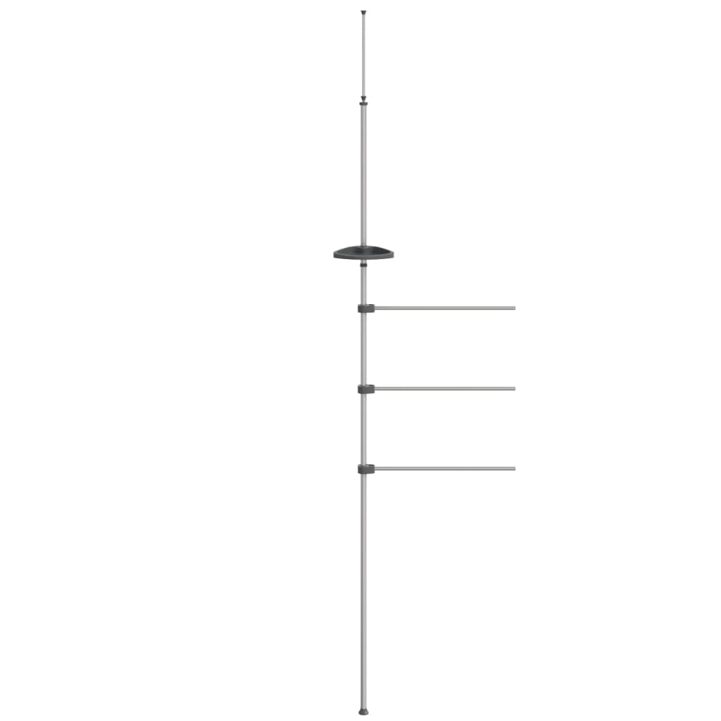 VidaXL Handtuchhalter 47x280 cm Aluminium