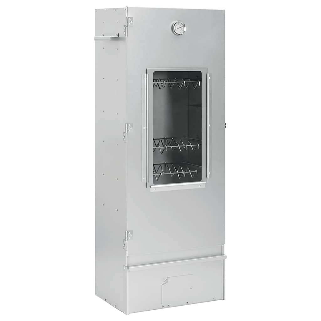 Vidaxl bbq-rookoven met houtsnippers 44,5x29x110 cm staal