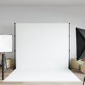 Vidaxx Hintergrund Standard 254x243 cm Stahlschwarz