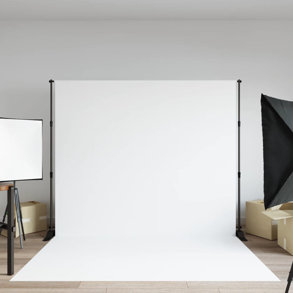 Vidaxx Hintergrund Standard 254x243 cm Stahlschwarz