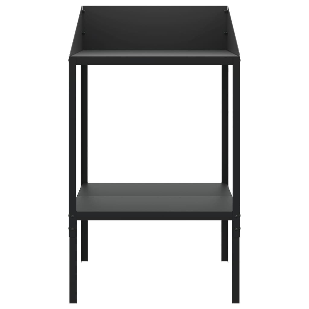 VidaXL Pflanzenstandard 56,5 x 54,5 x 100 cm, verzinkter Stahl, Anthrazitfarbe