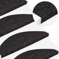 Vidaxl trapmatten zelfklevend 10 st 65x22,5x3,5 cm antracietkleurig
