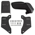 VidaXL Armlehne universell 13x33x(33-53) cm ABS schwarz