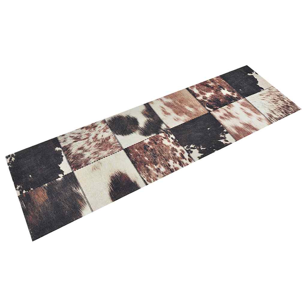 VidaXL Waschbare Küchenmatte mit Tiermuster, 60 x 180 cm, Samt
