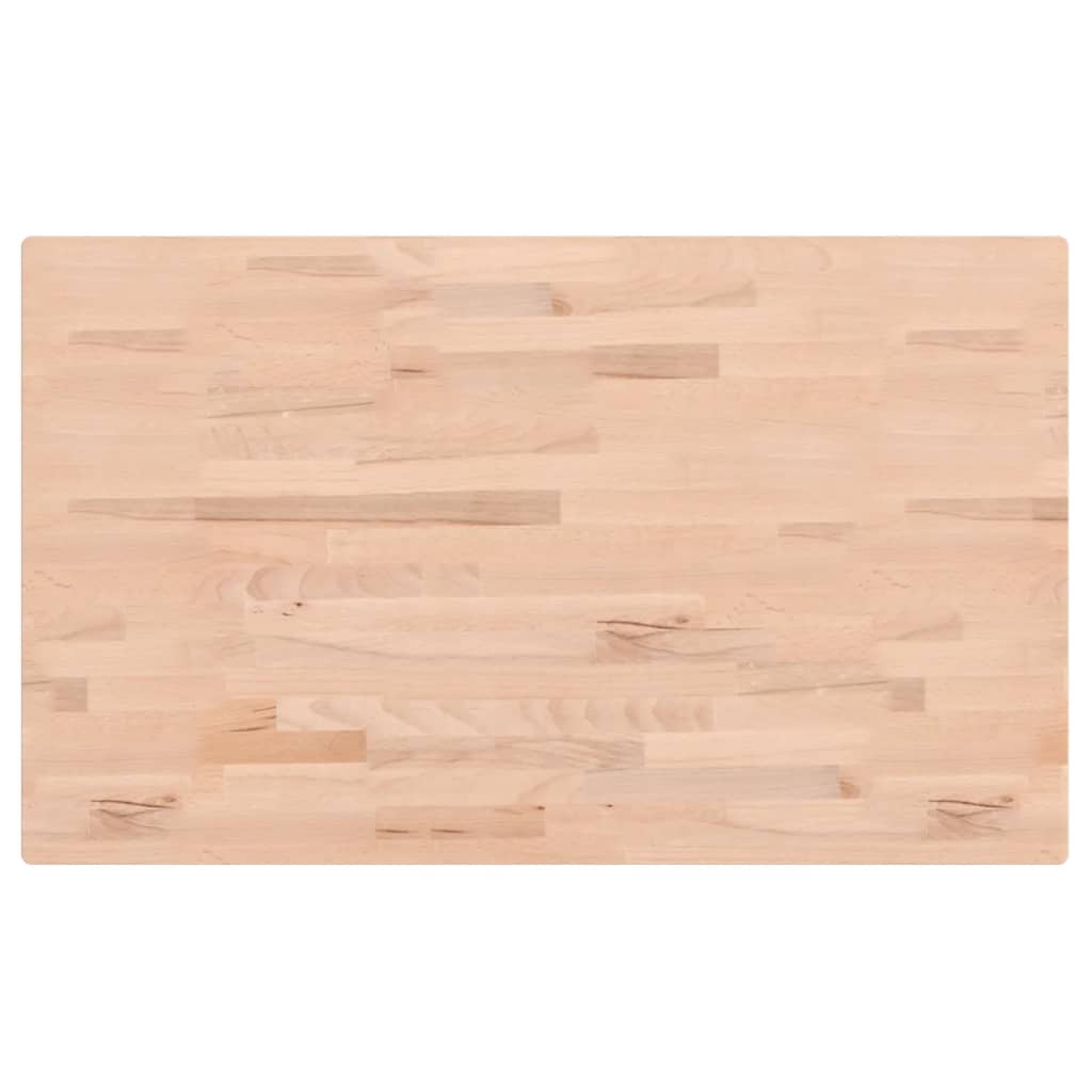 VIDAXL WASCHBECKEN-TABELLE 100X60X1,5 CM MITTIGE Bienenholz Holz