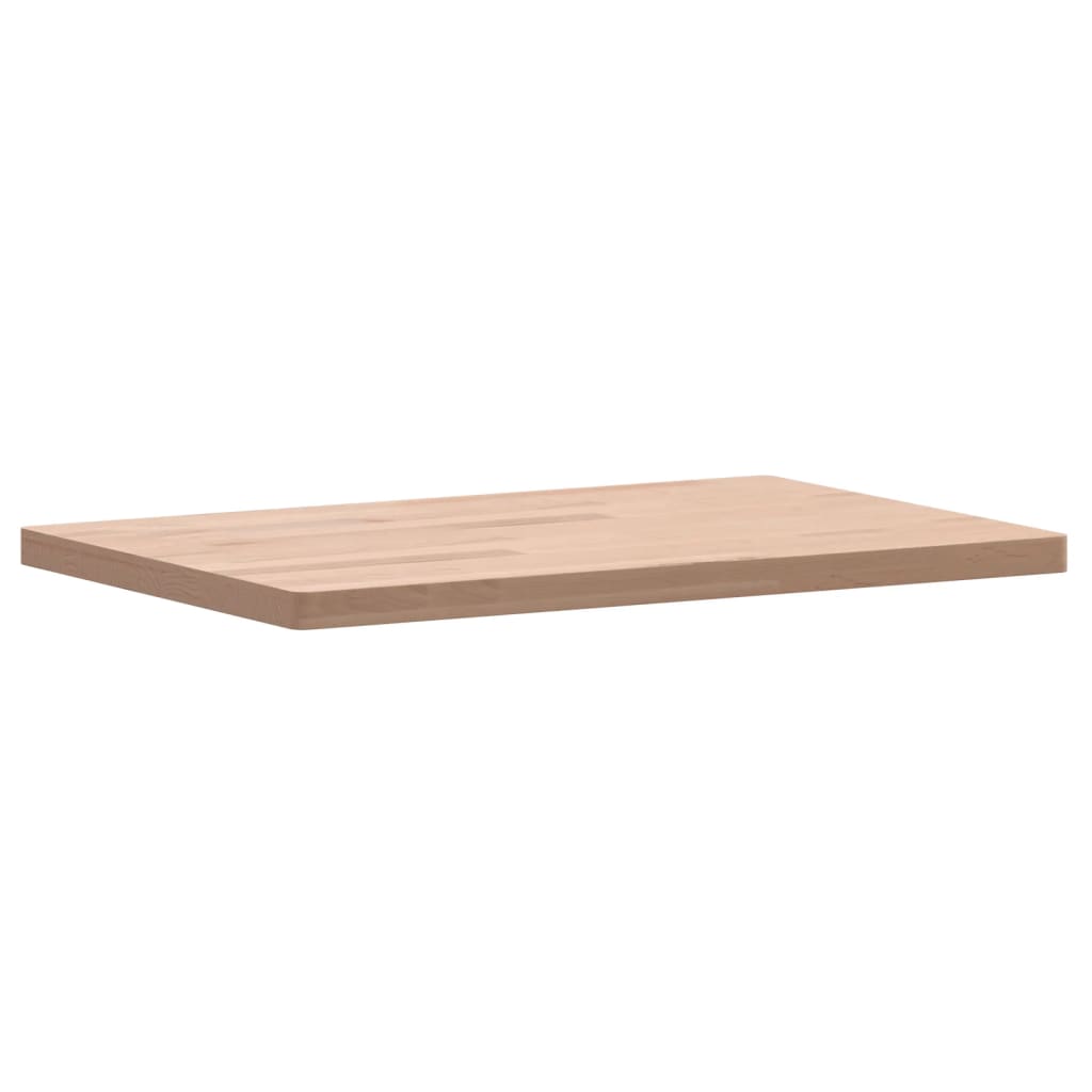 VIDAXL WASCHBECKEN-Blatt 60x40x2,5 cm Festes Buchenholz
