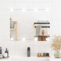 Vidaxl wandspiegel met led's rechthoekig 50x60 cm glas