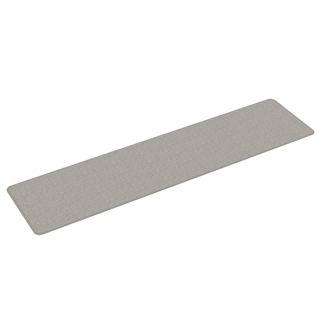 VidaXL Teppichläufer 50x200 cm Sisaloptik Taupe