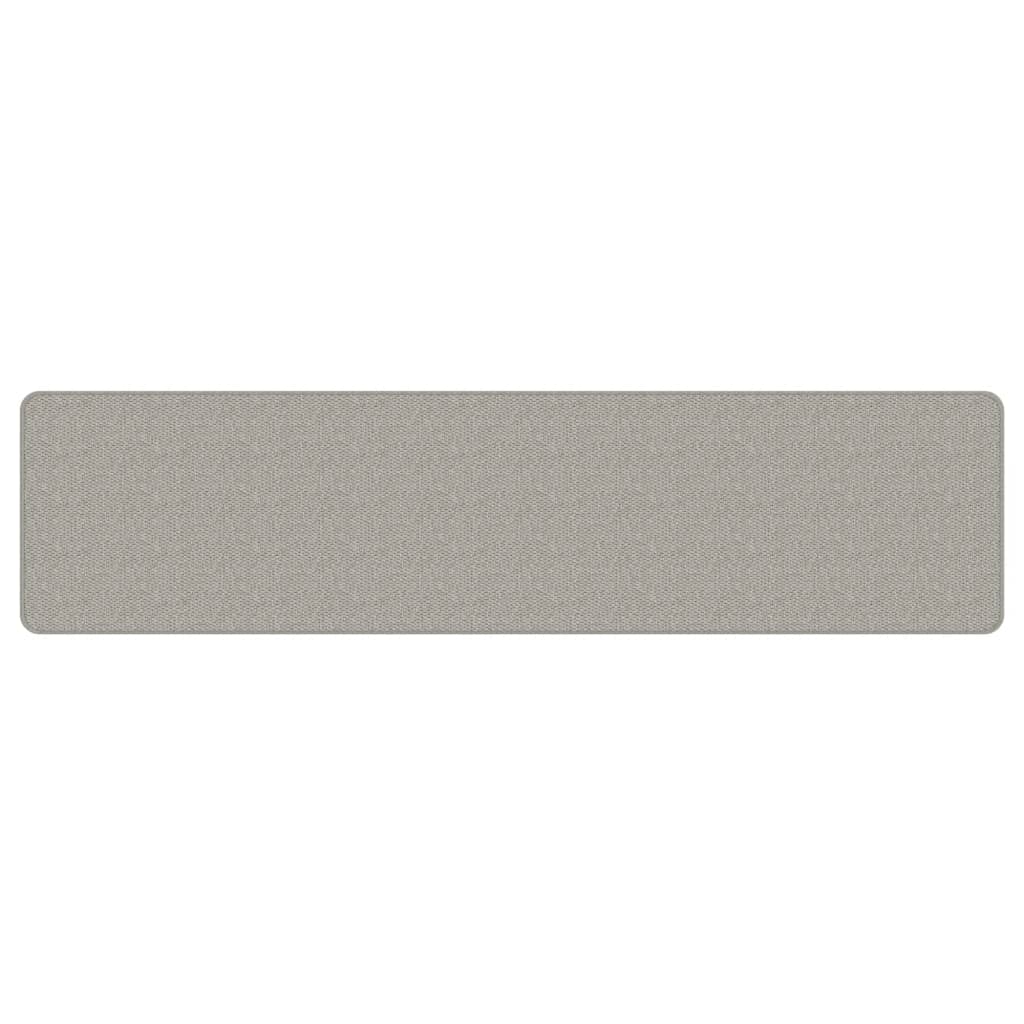 VidaXL Teppichläufer 50x200 cm Sisaloptik Taupe