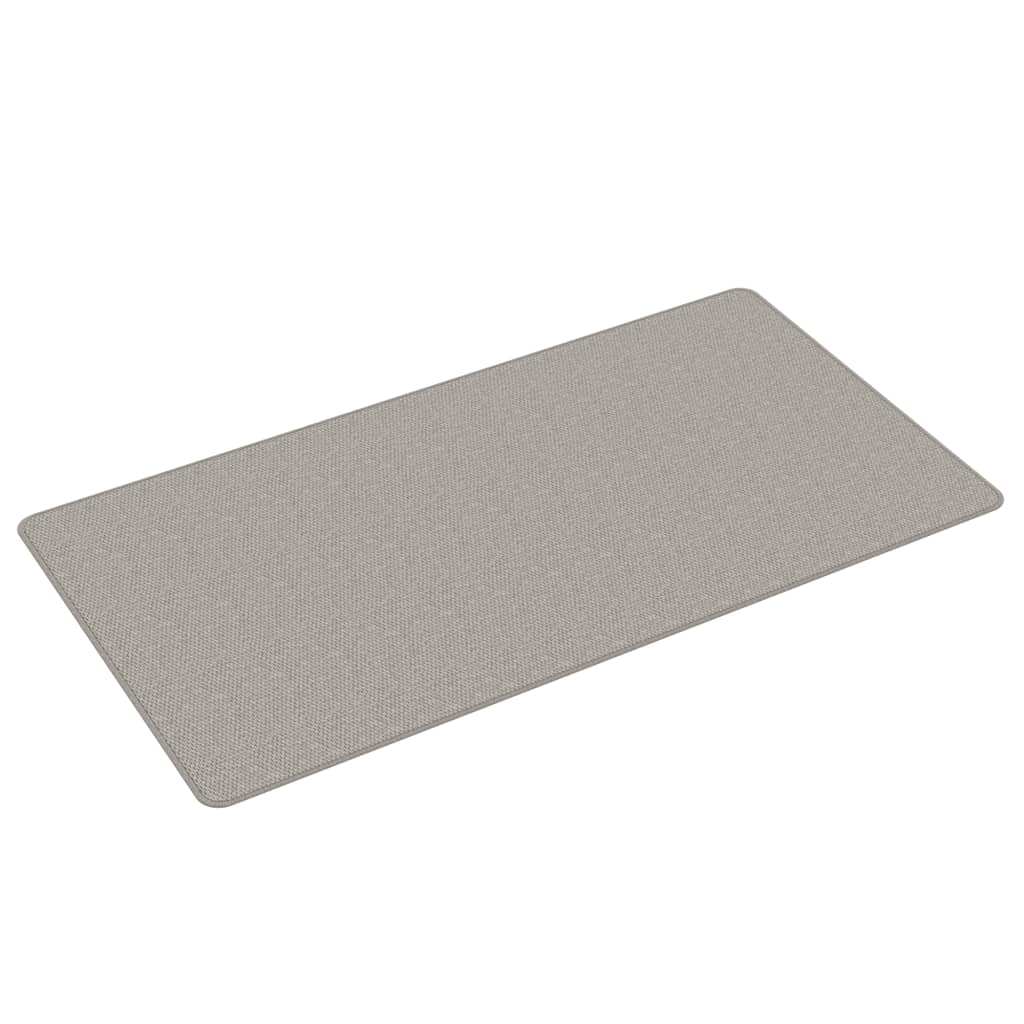 VidaXL Teppichläufer 80x150 cm Sisaloptik Taupe